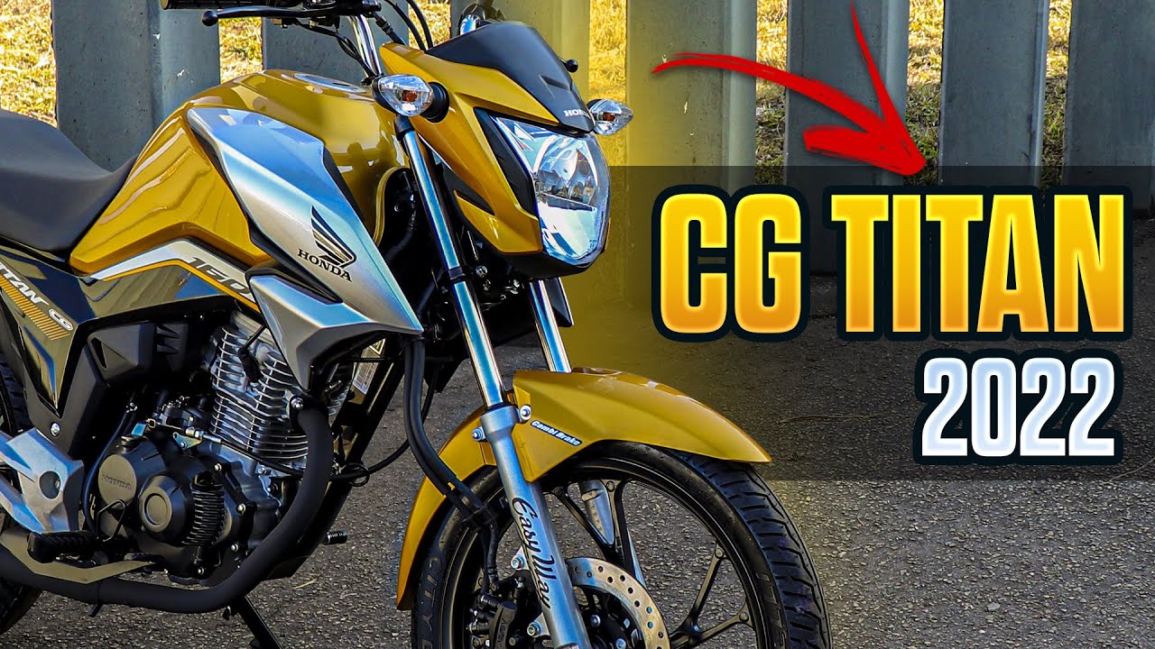 NOVA TITAN 2022 Amarelo Perolizado (O que mudou da 2021?)