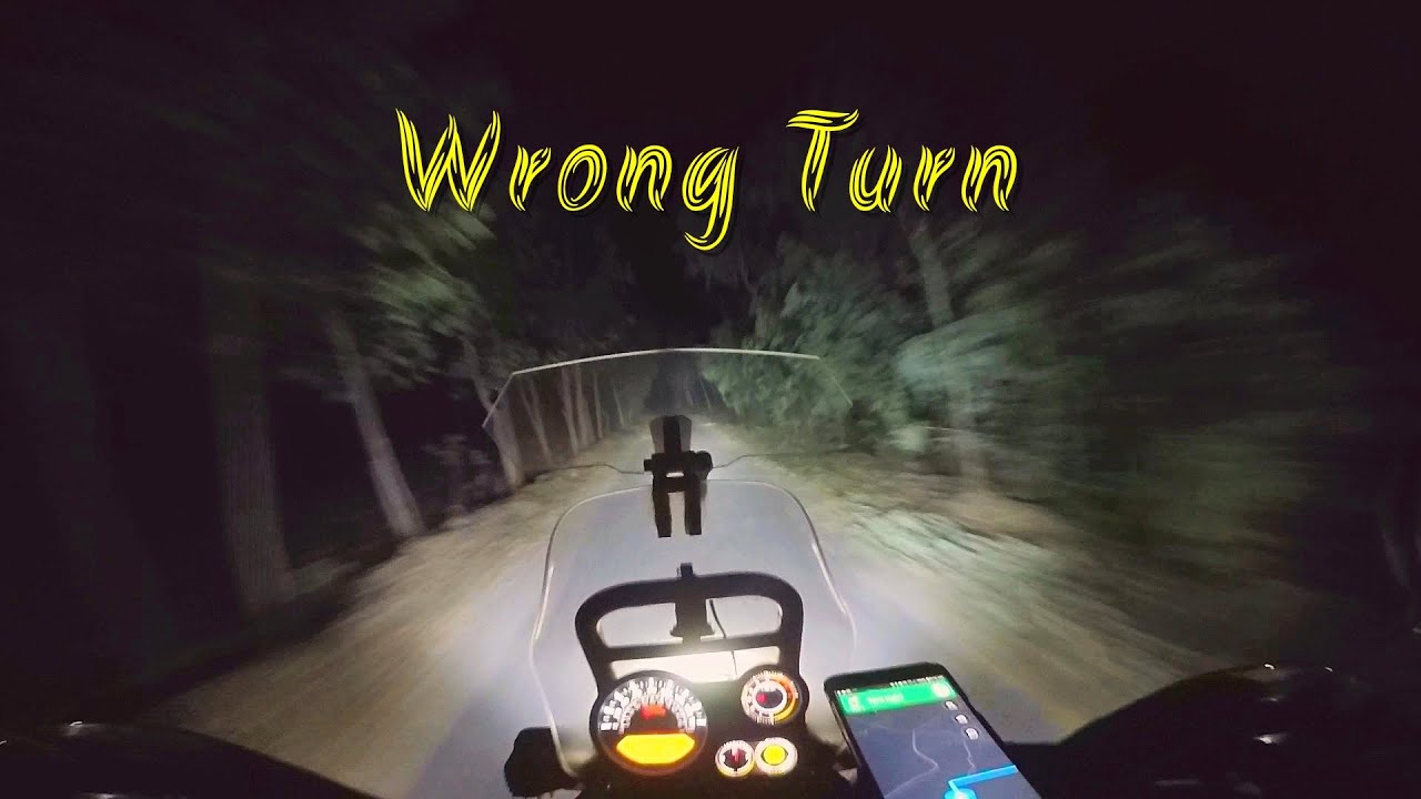 Don't Trust on Google Map While Night Riding