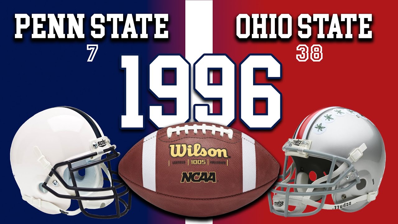Penn State at Ohio State 1996 FULL GAME