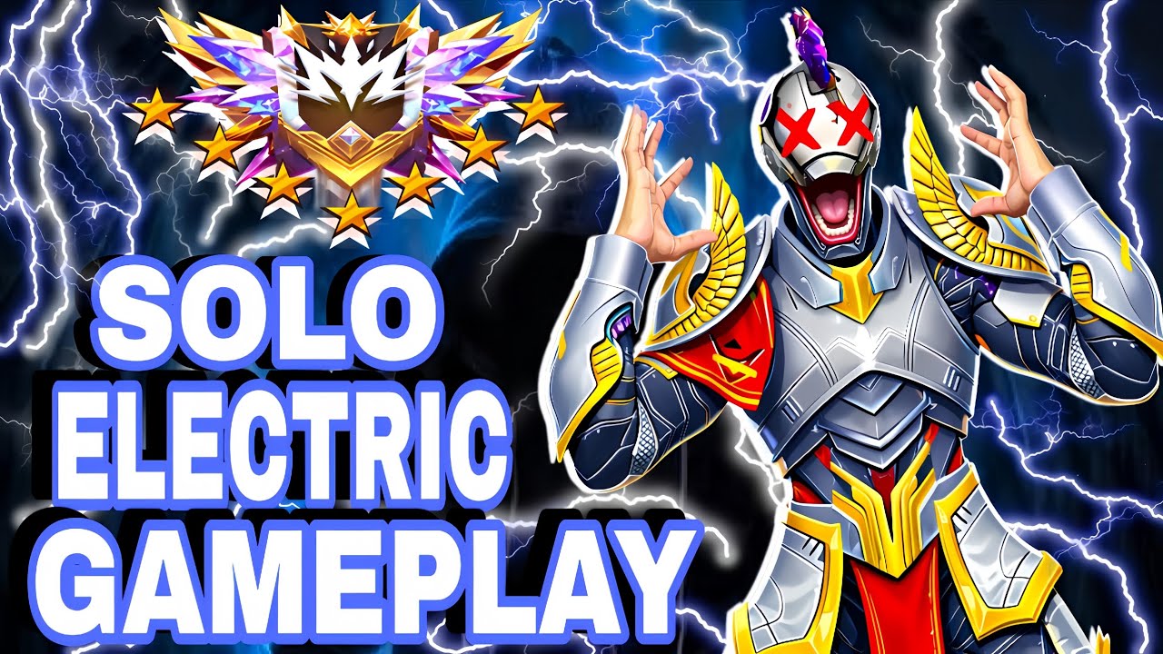 SOLO ELECTRIC GAMEPLAY FREE FIRE 🔥