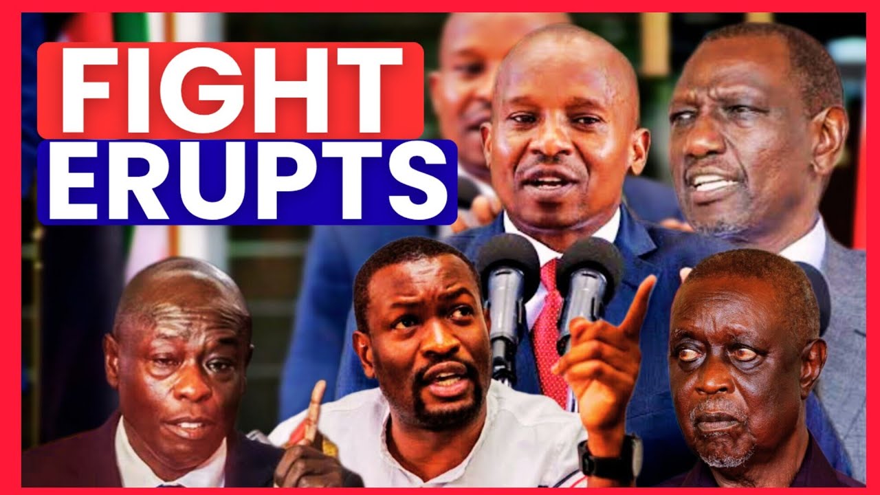RUTO-KINDIKI LATE-NIGHT DISAGREEMENT IN STATEHOUSE BREAKING NEWS AS OBURU ODM MPS STORMS DP OFFICE!