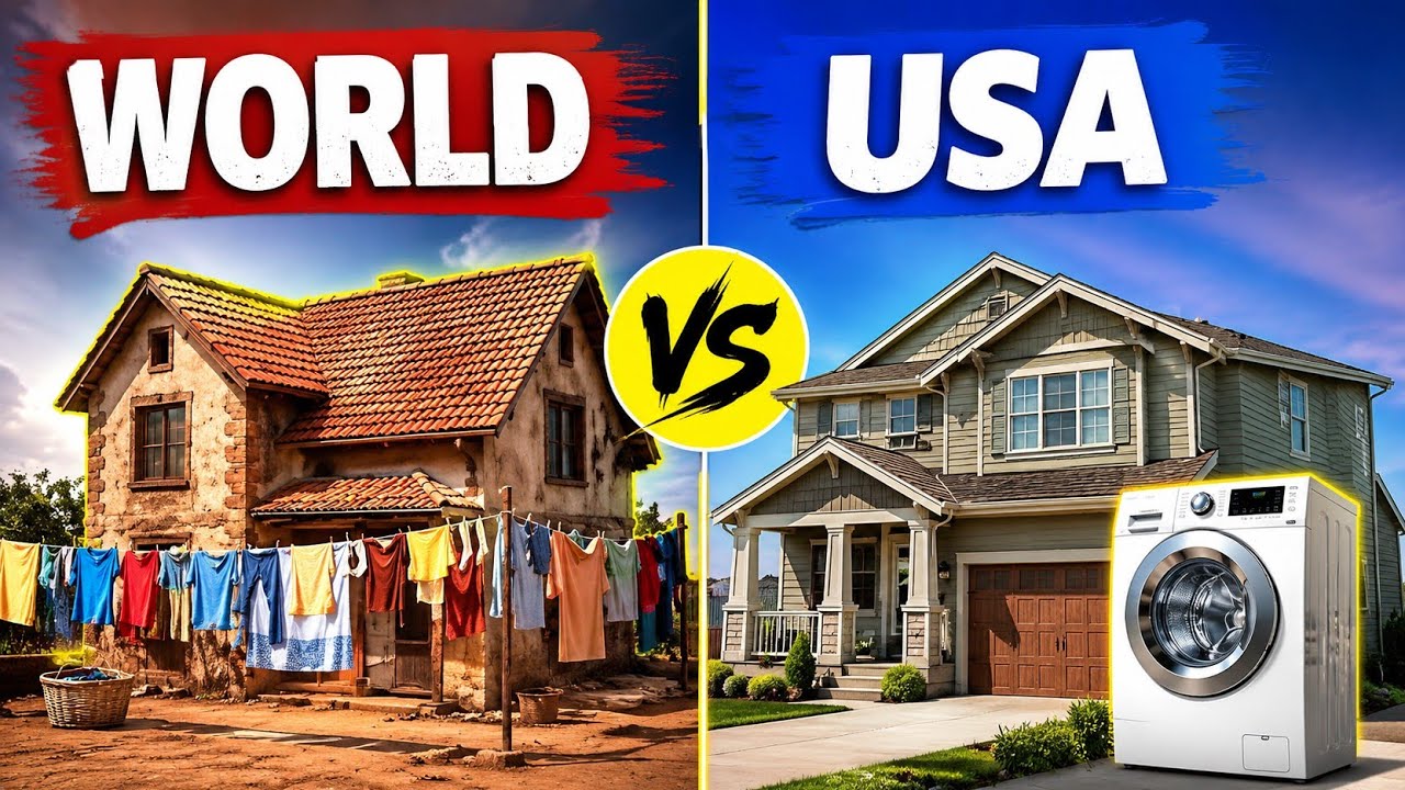 Why Americans Don't Dry Clothes Outside ???