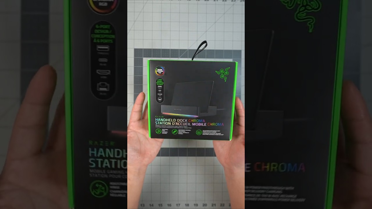Razer Dock Handheld Chroma Unboxing