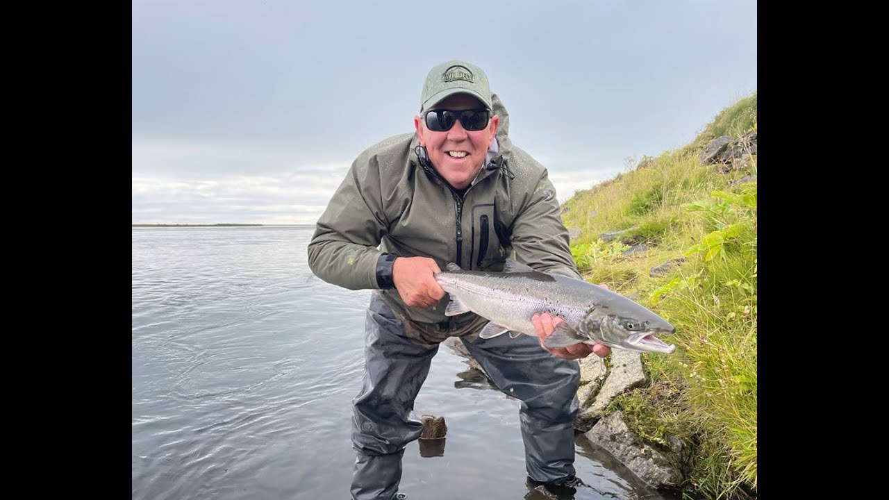 Atlantic salmon fishing in West Ranga River - Iceland