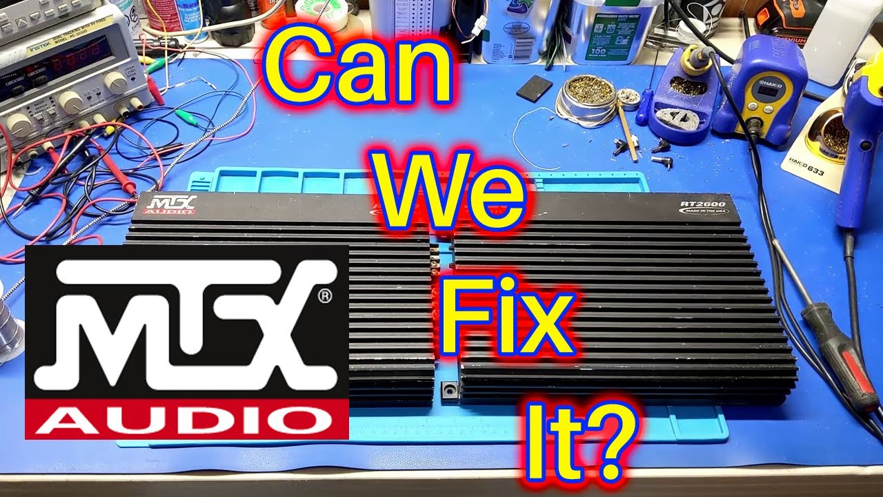 MTX Audio RT2600 Repair