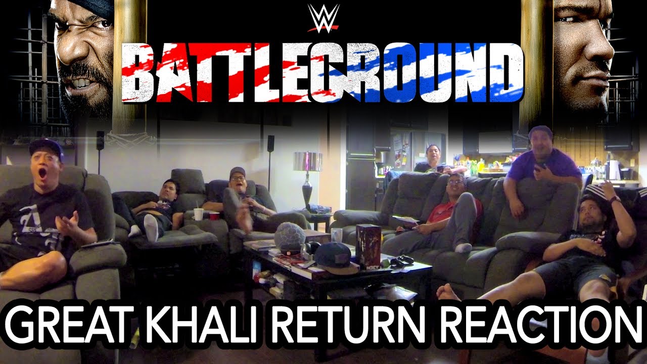 Great Khali Returns Live Reaction