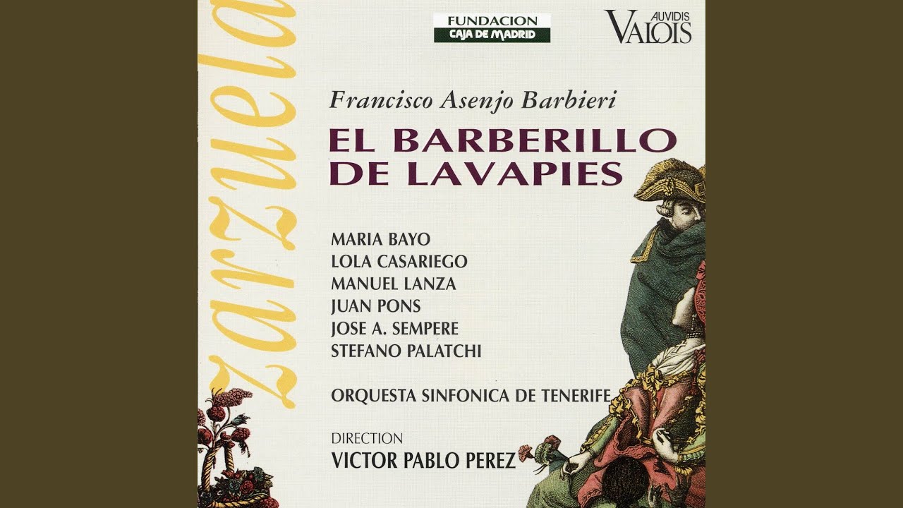 El Barberillo de Lavapies, Act III: Aquí estoy ya vestida (Marquesita, Paloma,)