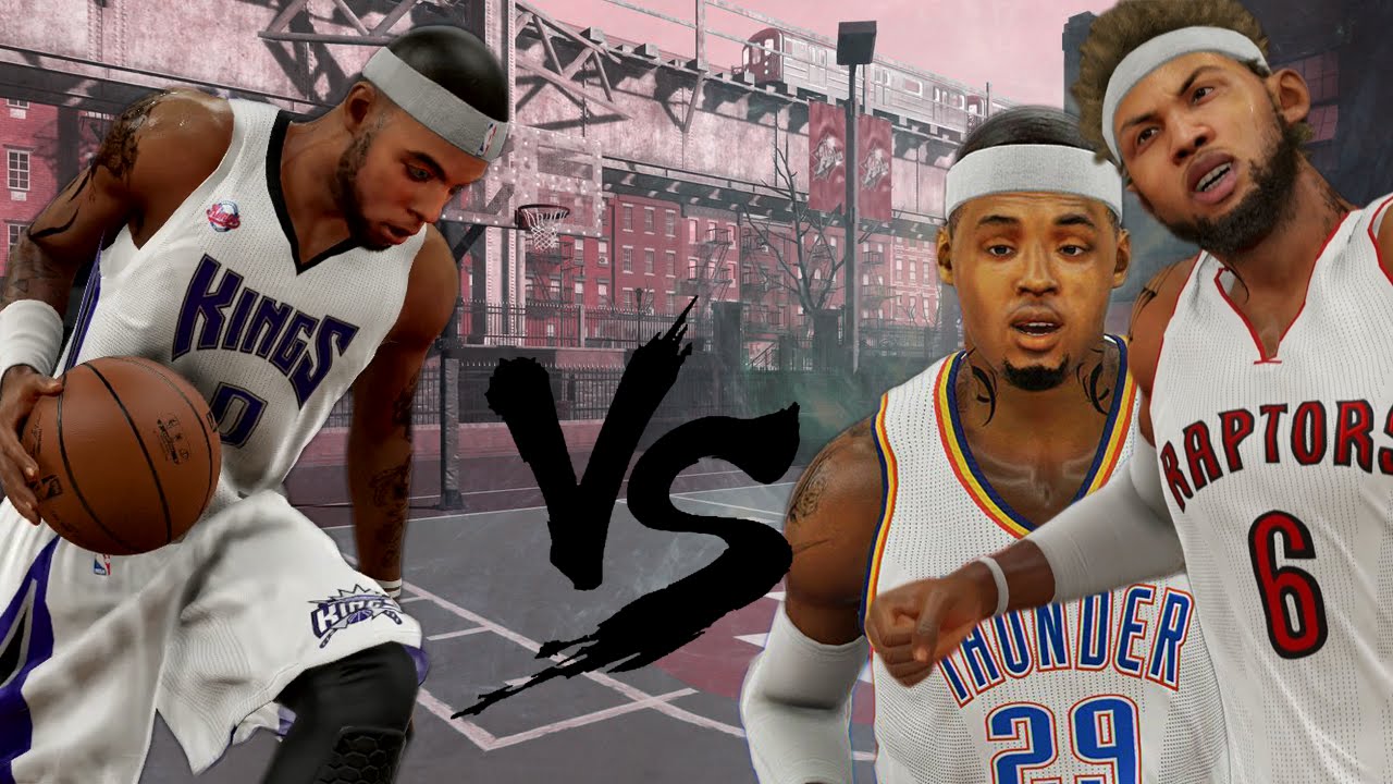NBA 2K15 PS4 | MY Park Vs Stax Montana & KING Shawnn