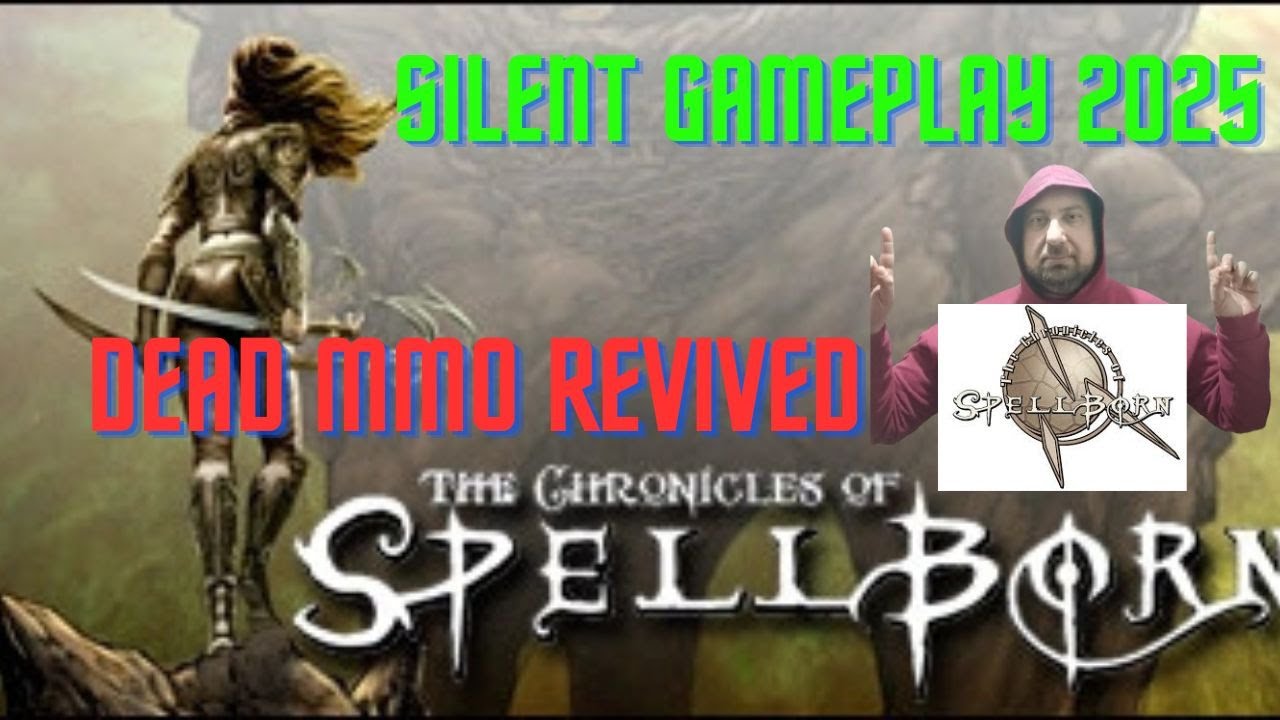 The Chronicles of SpellBorn brief silent gameplay of a dead mmo .Private server. 2025 recorded