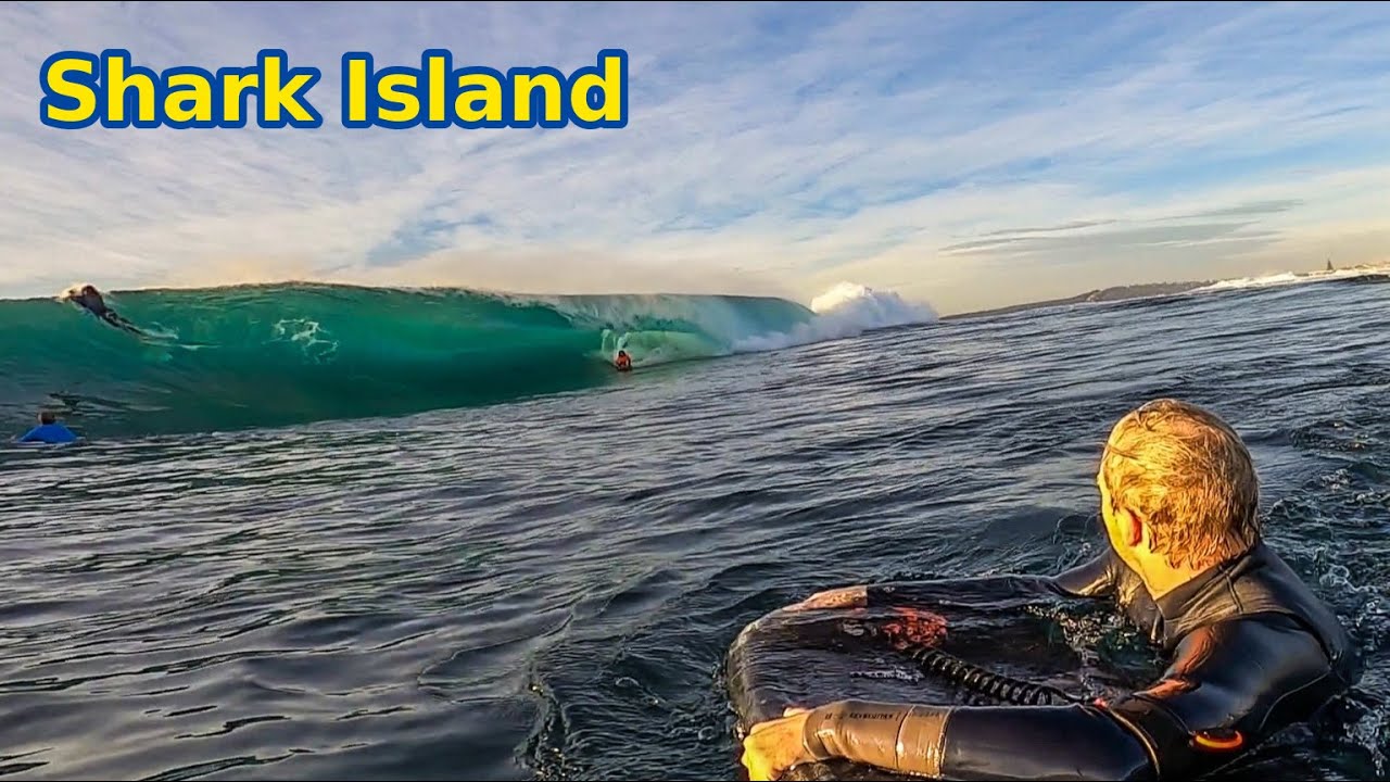 Shark Island Heavy Slabs. GoPro POV- Dan Leyshon.