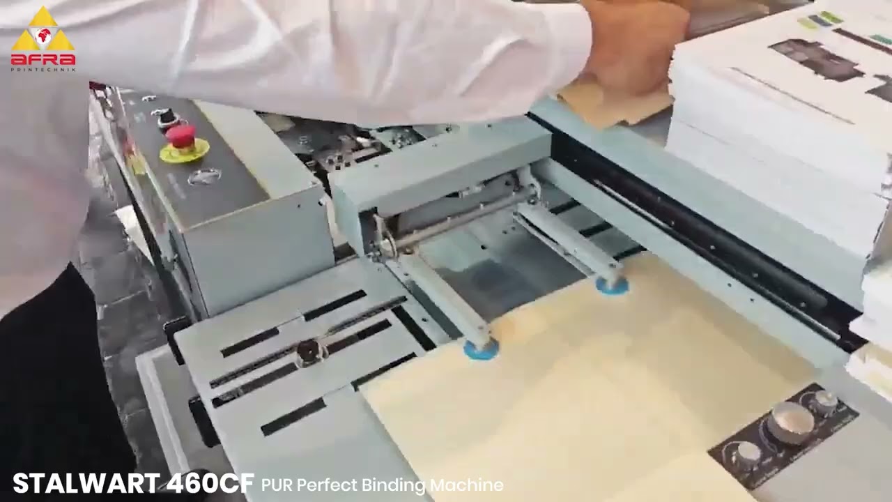 Stalwart 460CF | PUR Perfect Binding with Auto Cover Feeder