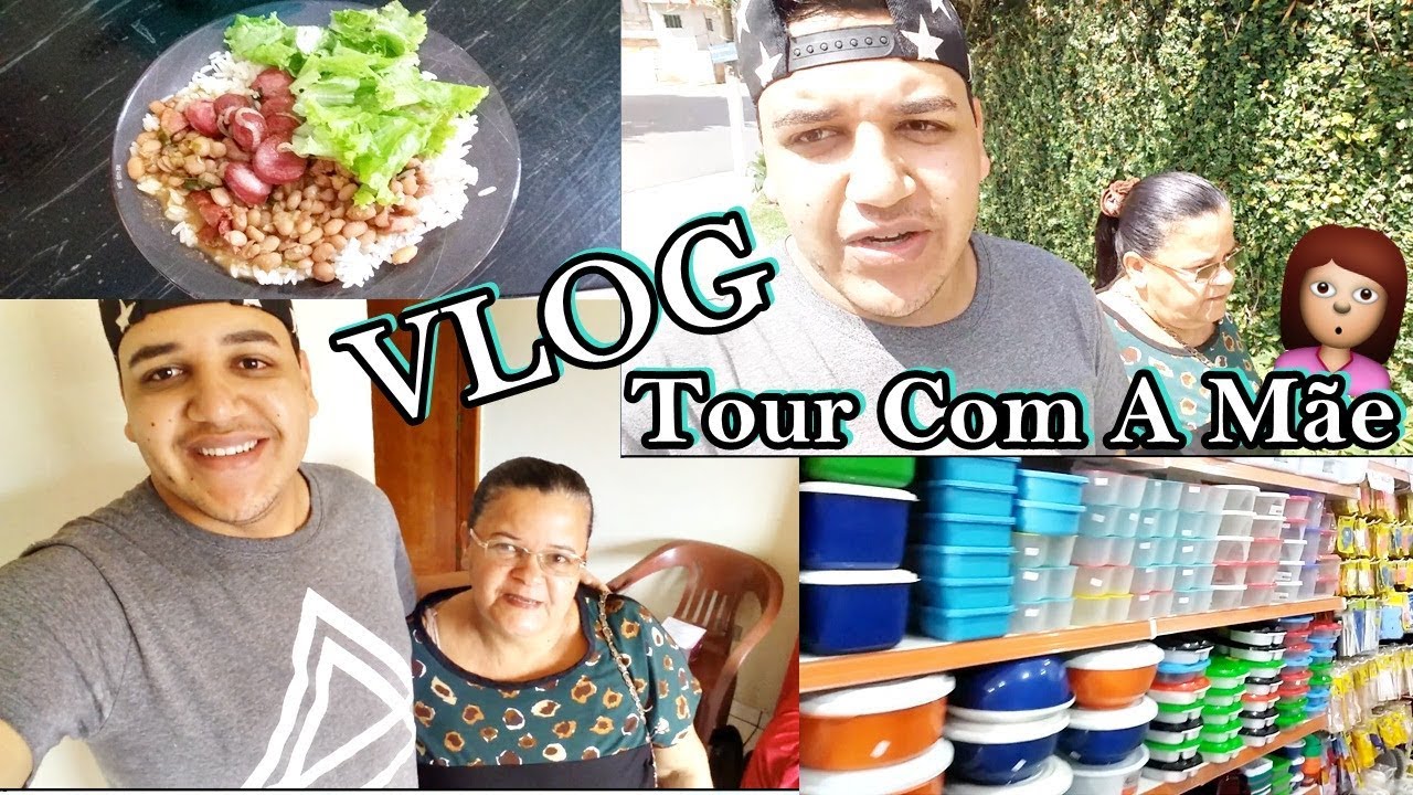 TOUR COM A MÃE - COMPRINHAS NA LOJA DE R$ 1 & ALMOÇANDO NA CASA DA IRMÃ