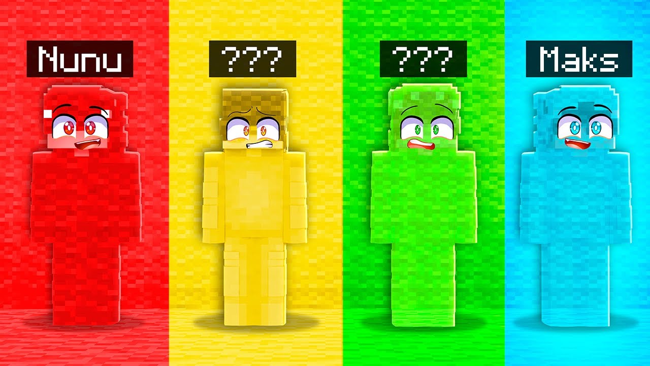 OSZUKUJE w KOLOROWYM CHOWANYM w Minecraft!