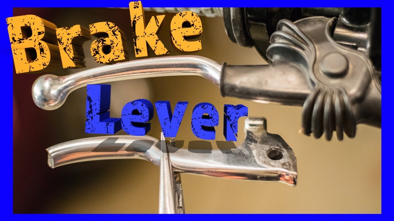 How To Replace and Adjust a Brake Lever on 2001-2018 Yamaha TW200