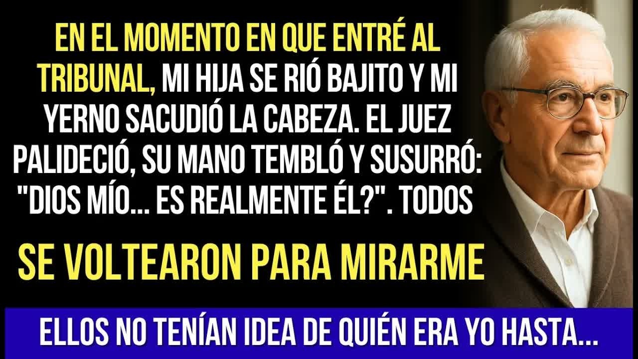 En El Momento En Que Entré Al Tribunal, Mi Hija Se Rió Bajito Y Mi Yerno Sacudió La Cabeza...