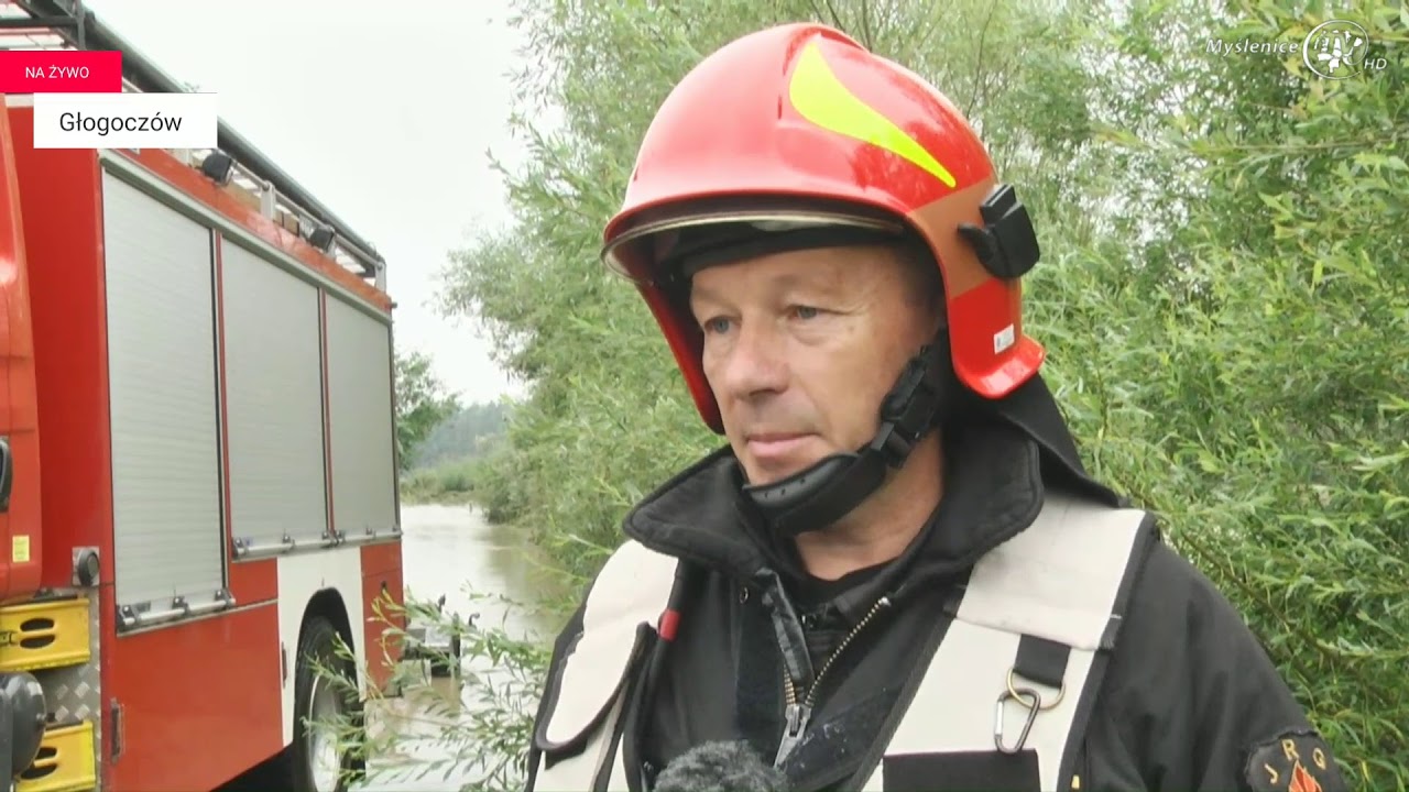 Powódź w Głogoczowie i Krzyszkowicach: wypowiedź bryg. Romana Ajchlera