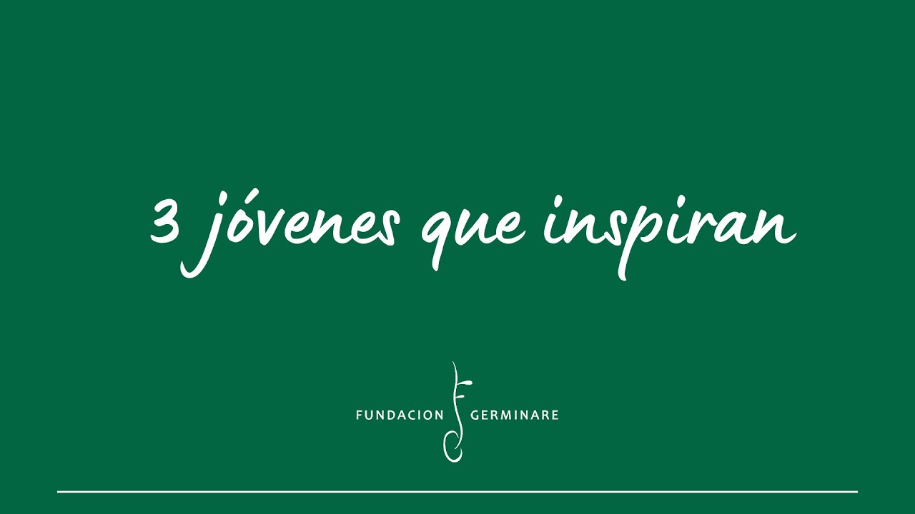 Video Cena 2024: 3 jóvenes que inspiran