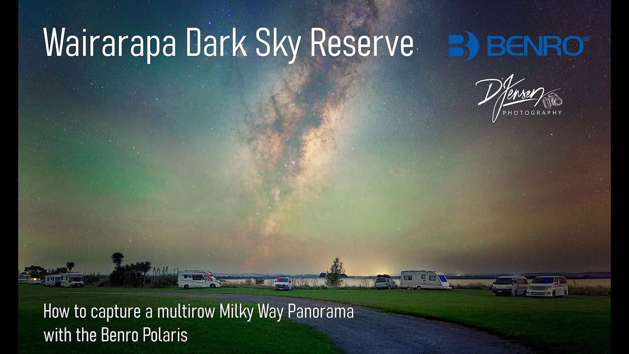 Milky Way photography adventure in the Wairarapa Dark Sky Reserve with the Benro Polaris.