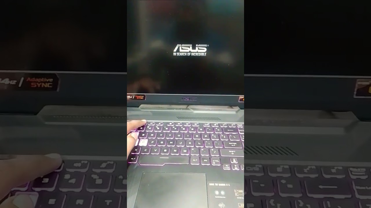 Tuf Gaming bios menu button F2 and boot menu f8
