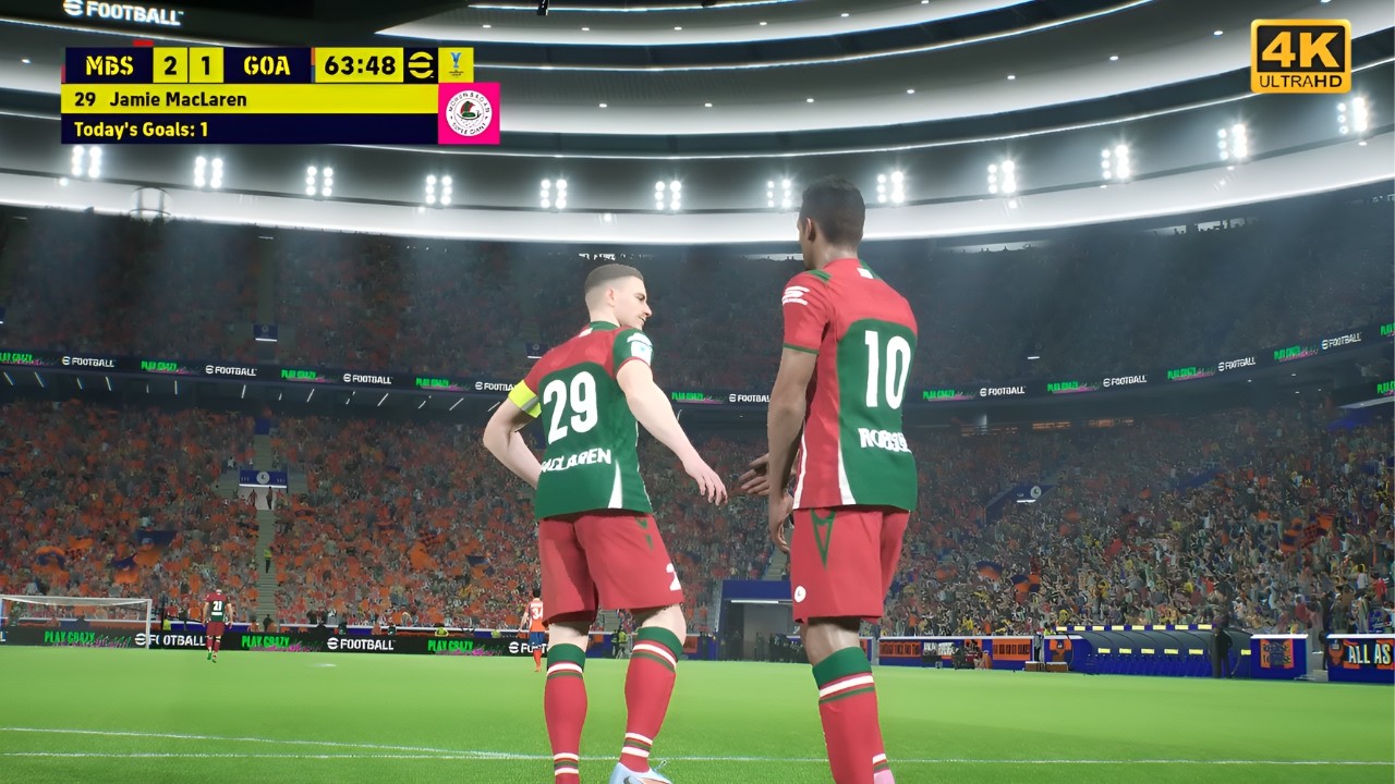 Efootball Gameplay || Mohun bagan Vs goa || [8K ULTRA RELISTIC GRAPHIQS ] || PS5 PRO GAMEPLAY