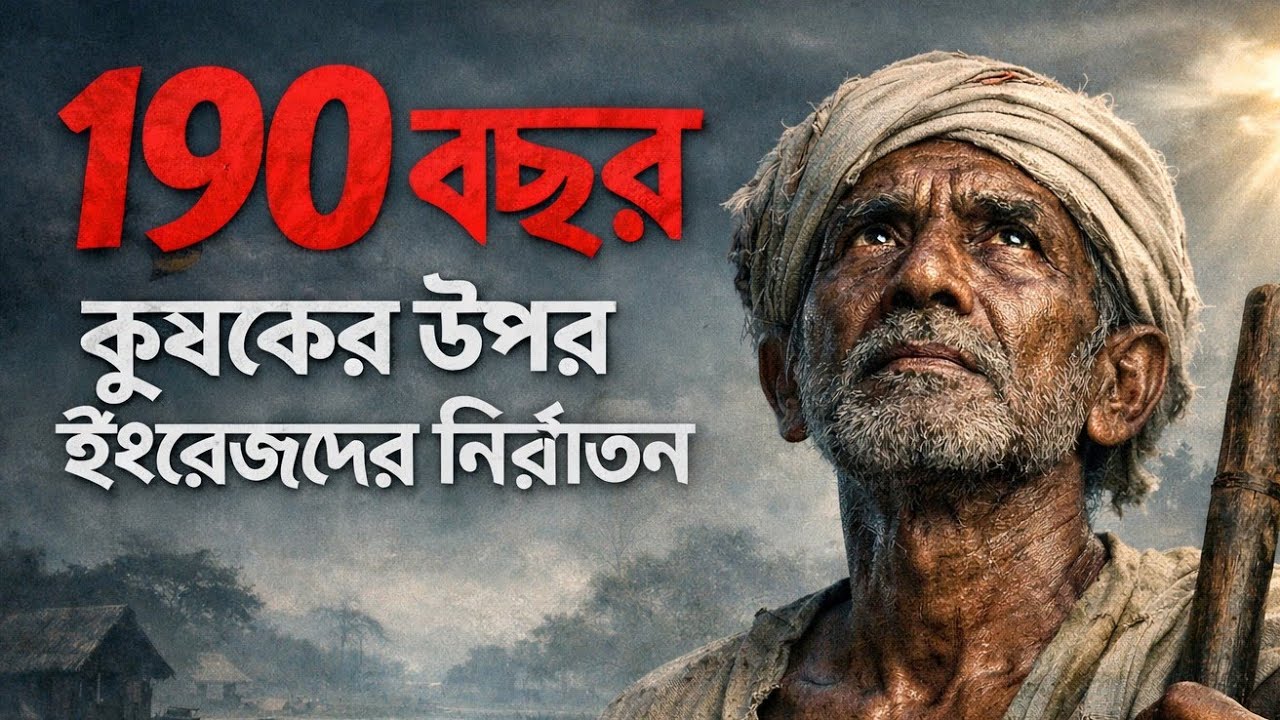 ১৯০ বছর বাংলার কৃষকের উপর ইংরেজদের নির্যাতন 