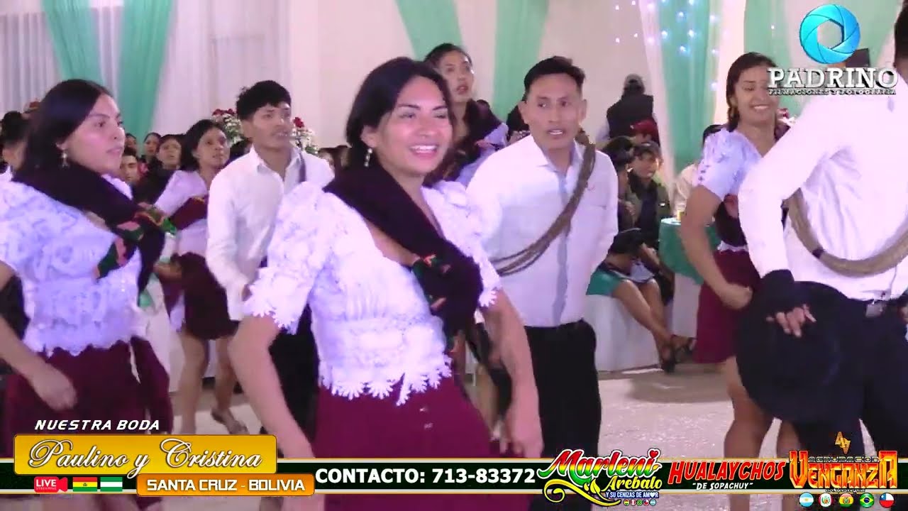FRATERNIDAD NETO SOPACHUEÑO FILIAL SANTA CRUZ - Boda de Paulino & Cristina ☺️🕺💃🇯🇪🇧🇴
