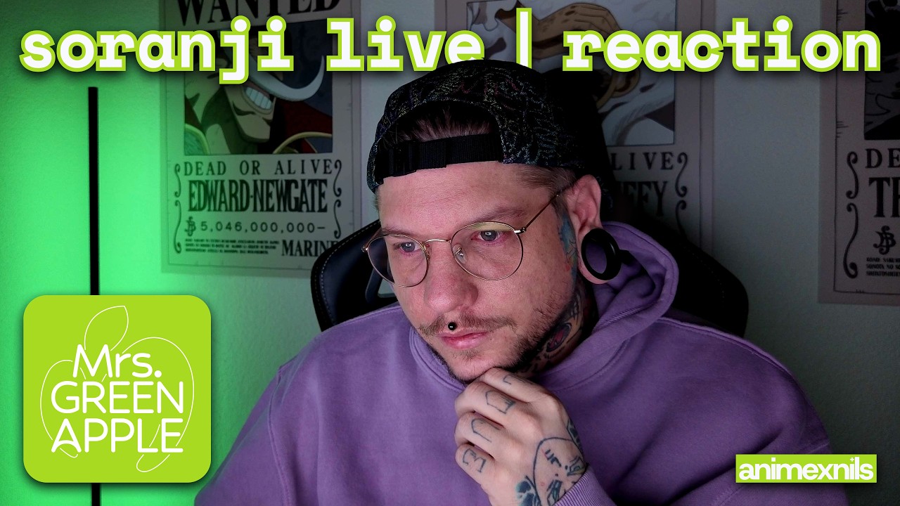 Mrs. GREEN APPLE – Soranji | Studio Session Live | Reaction