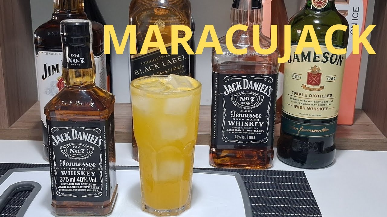 MARACUJACK: A MELHOR RECEITA COM JACK DANIELS