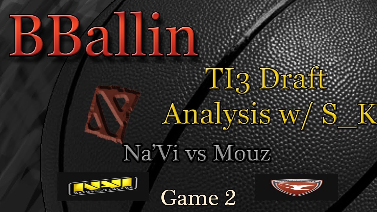 TI3 Draft Analysis w/ Shred_Kid: Na'Vi vs Mouz Game 2