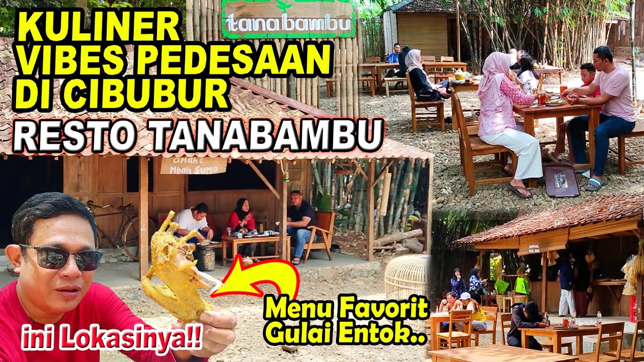 🔴 TERASA PULANG KAMPUNG..!!! RESTO BARU BUKA TANABAMBU CIANGSANA GUNUNG PUTRI BOGOR