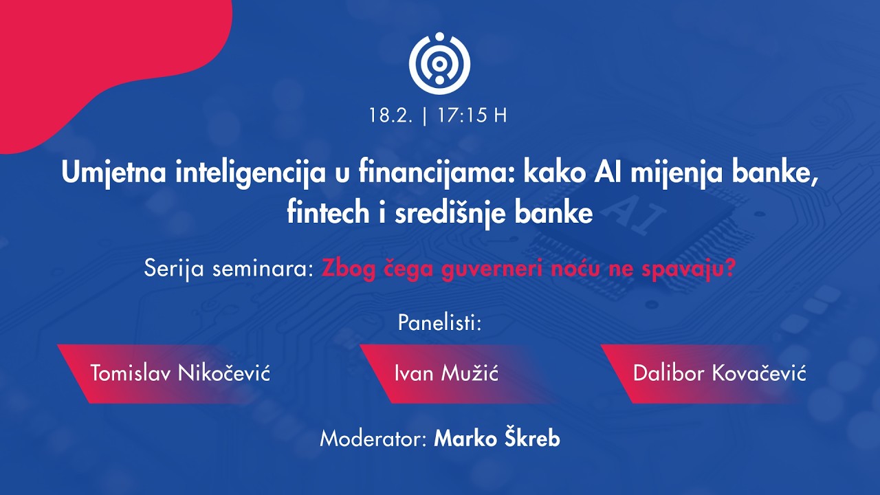 Umjetna inteligencija u financijama: kako AI mijenja banke, fintech i središnje banke
