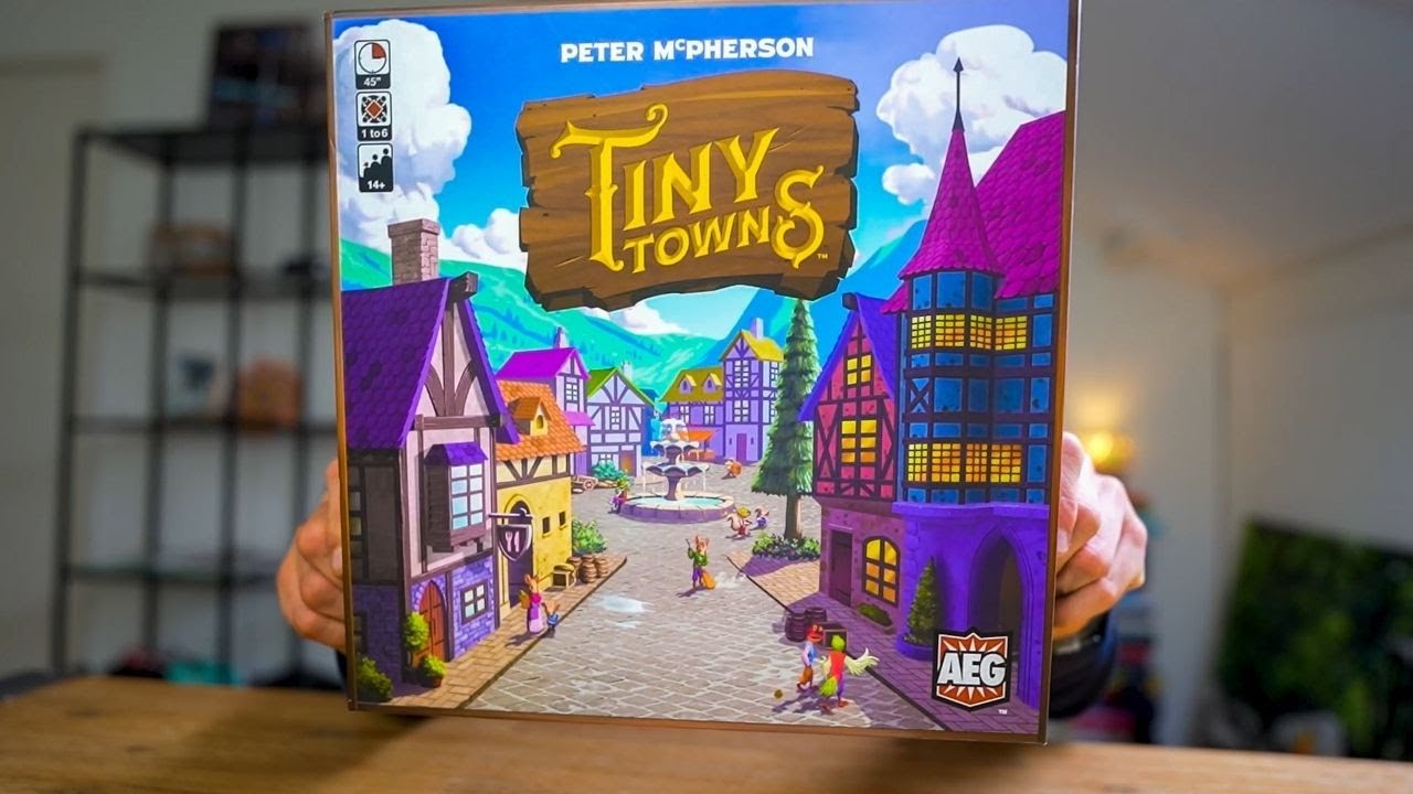 TINY TOWNS - Nederlandse Playthrough + Solo Variant