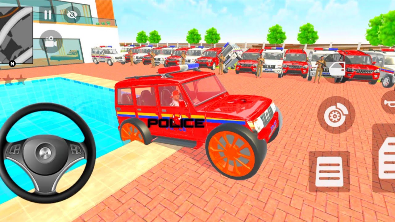 🚨Modified Car Game: Franklin Order😱In Indian Foutuner And Swift🚳drives A ❤️Police❤️ SUV🚓Game Must💥 