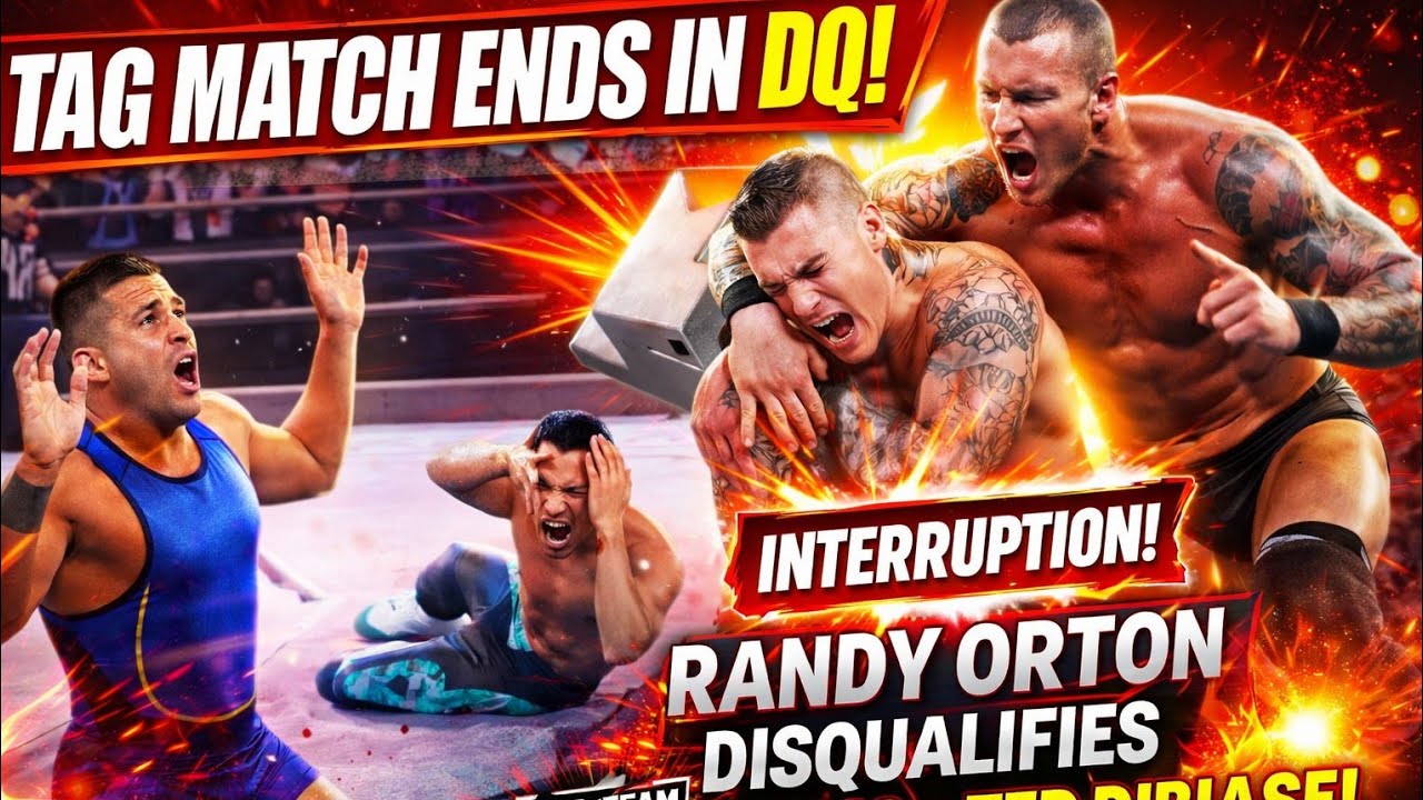 TAG TEAM MATCH ENDS IN DQ 😱 | Randy Orton Brutal Interference 💥  WWE SVR 2011|