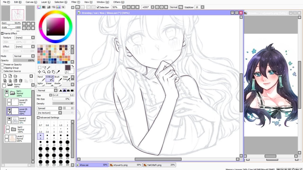 【Speedpaint】- Sapphire