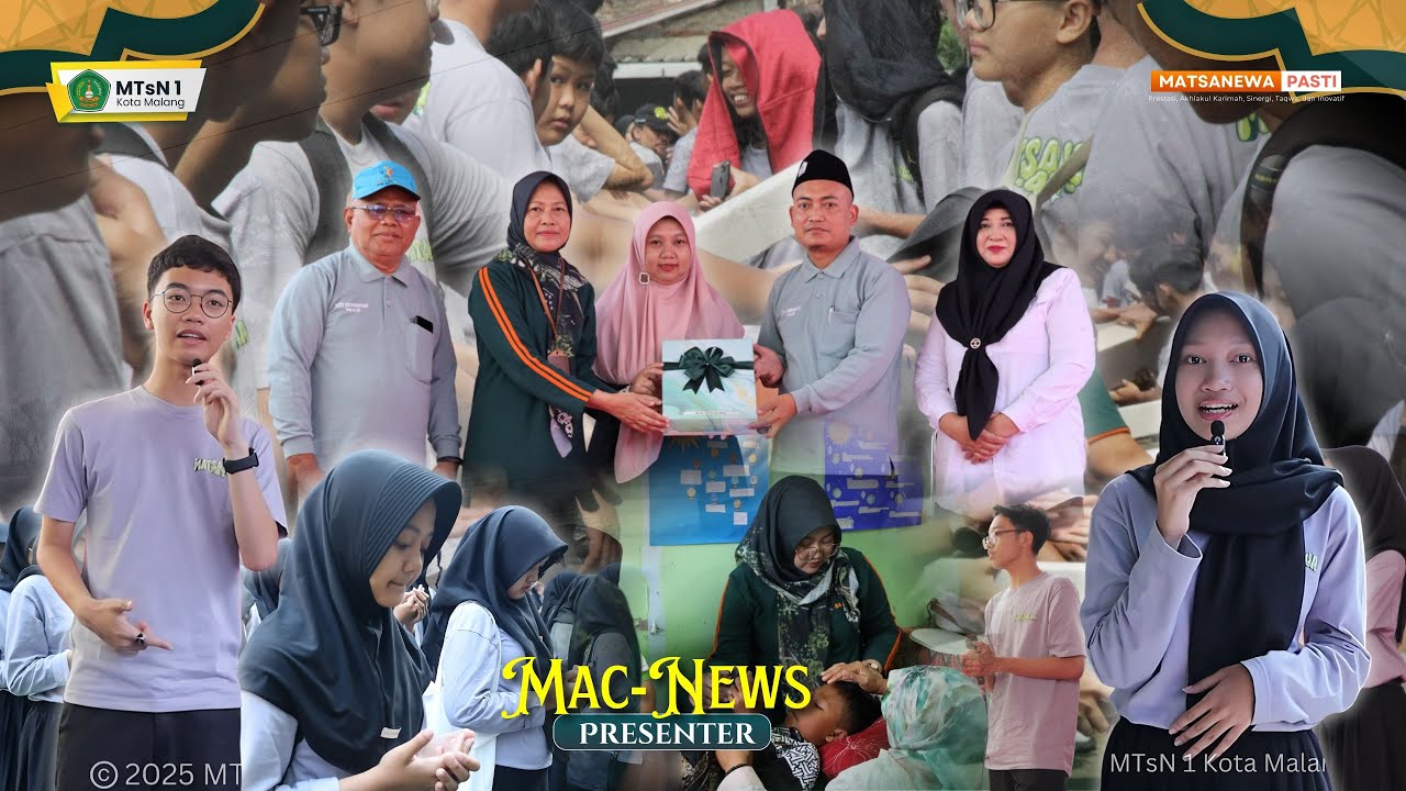 MAC NEWS - KEGIATAN BAKTI SOSIAL MTsN 1 KOTA MALANG