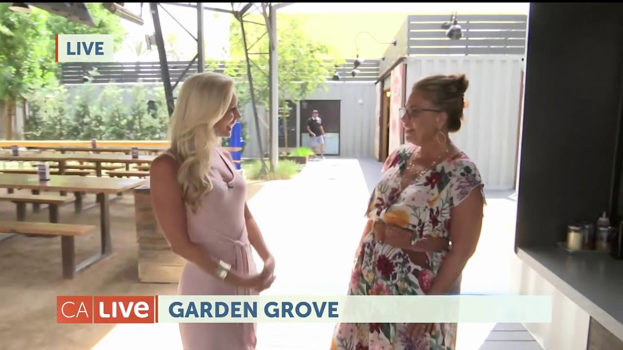 Outdoor Urban Eatery in the Heart of Garden Grove | California Live | NBCLA