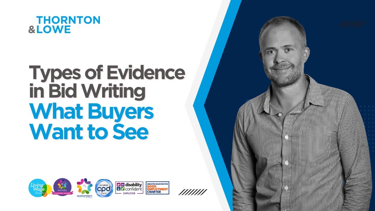 Types of Evidence in Bid Writing - What Buyers Want to See
