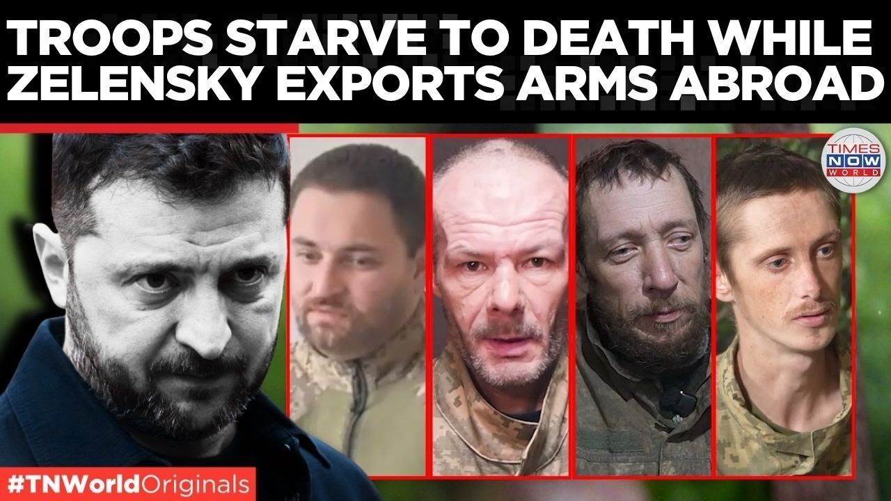 COMEDY OF CONTRADICTION: Troops Starve in Trenches, Zelensky Exports Weapons | Times Now World