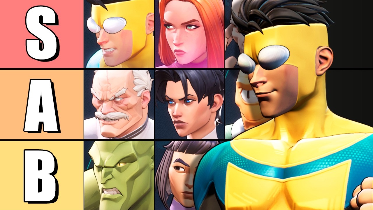 The REAL Invincible VS Tier List | Competitive Rankings