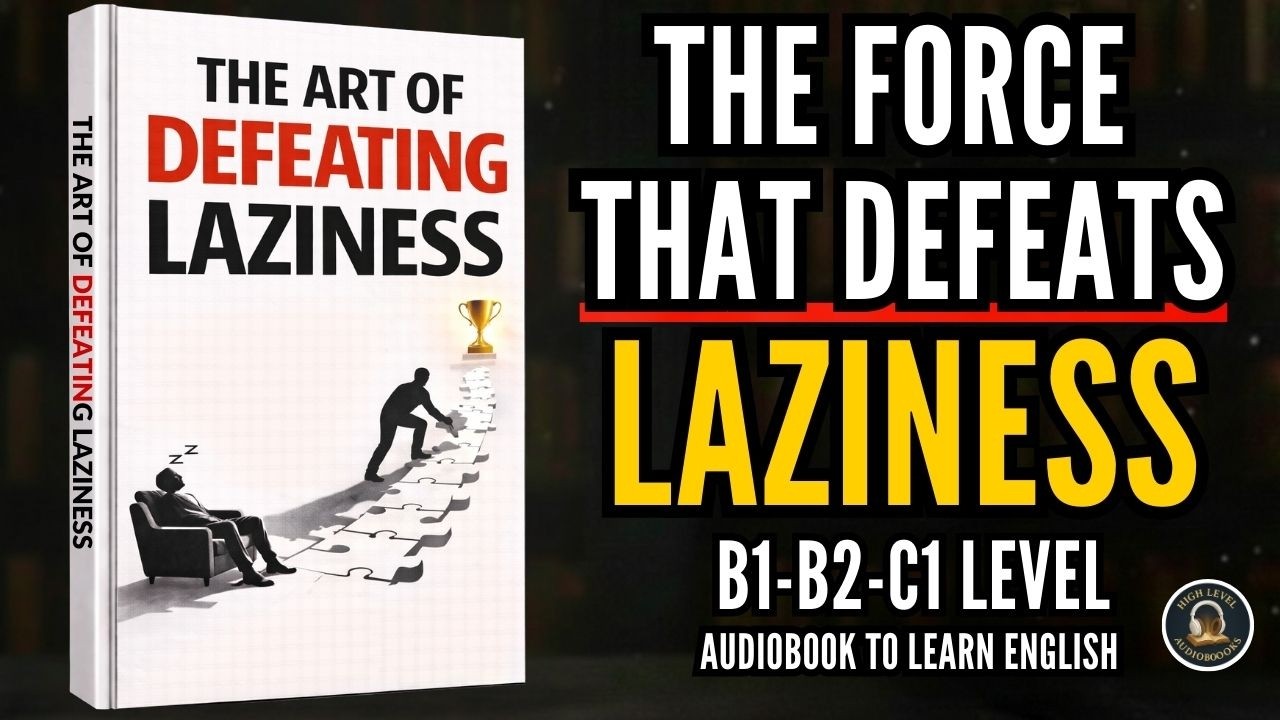 Audiobook to Learn English: THE ART OF DEFEATING LAZINESS (B1-B2-C1 Intermediate)