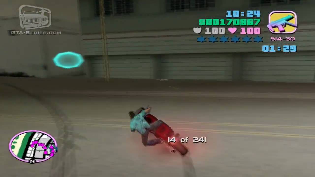 GTA Vice City - Walkthrough - Offroad Challenge - PCJ Playground