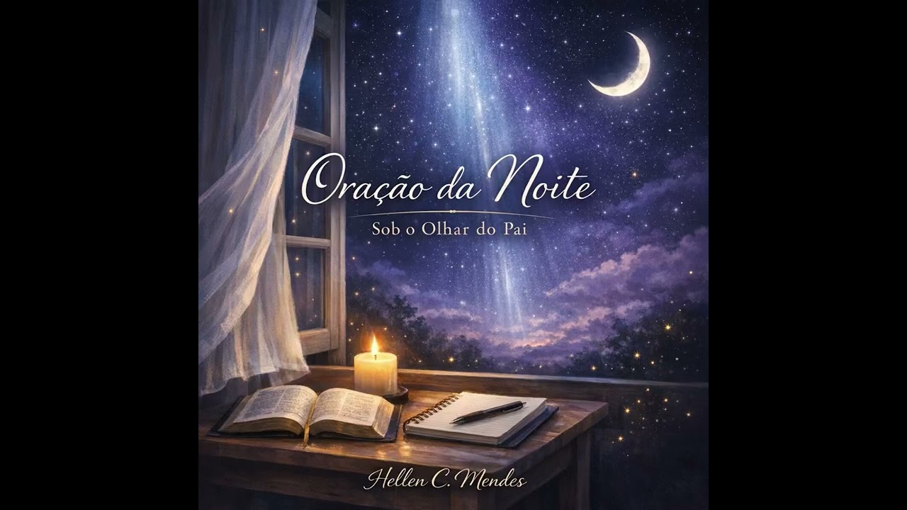 Hino- Oração da noite - Sob o Olhar do Pai. Letra e Música de Hellen C. Mendes 