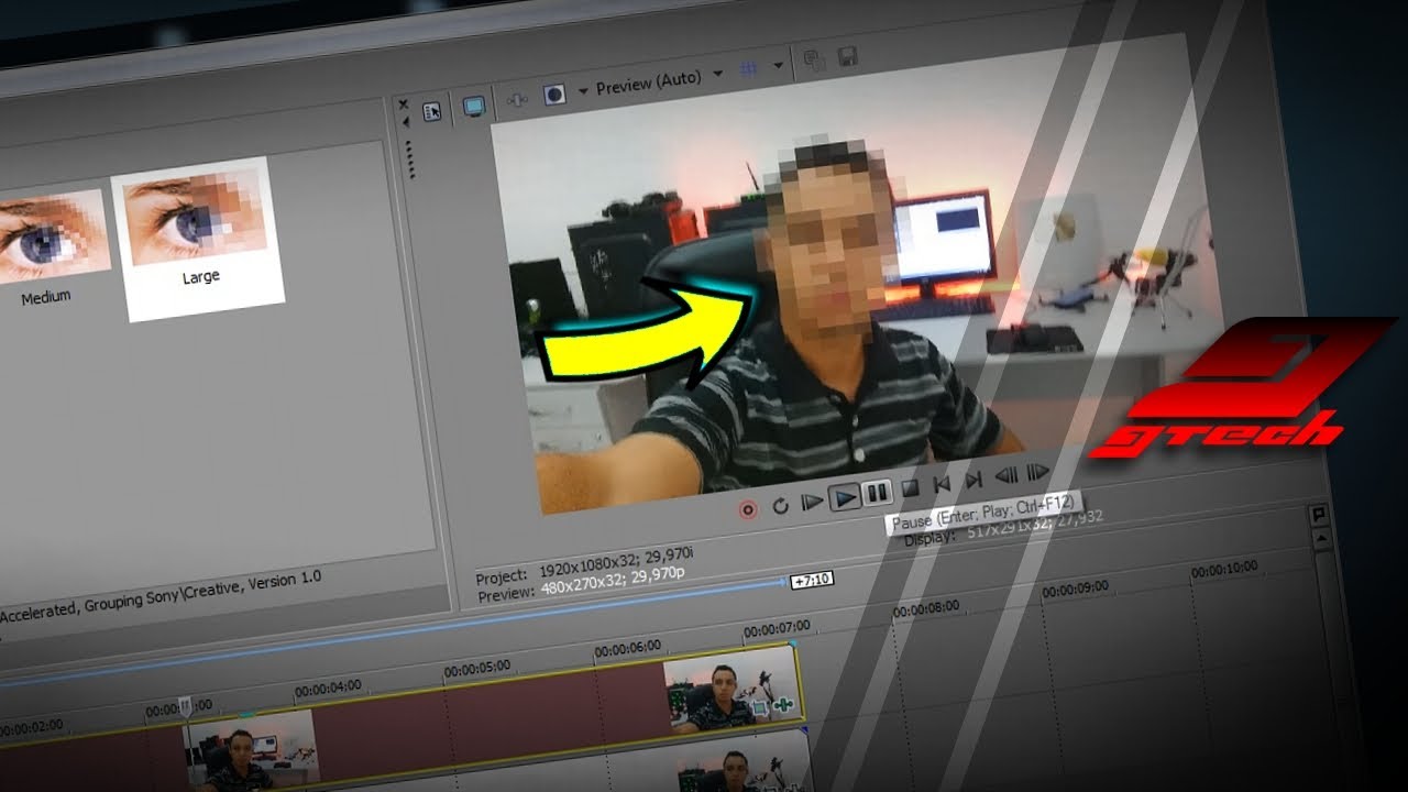 Como DESFOCAR trecho de vídeo no Sony Vegas