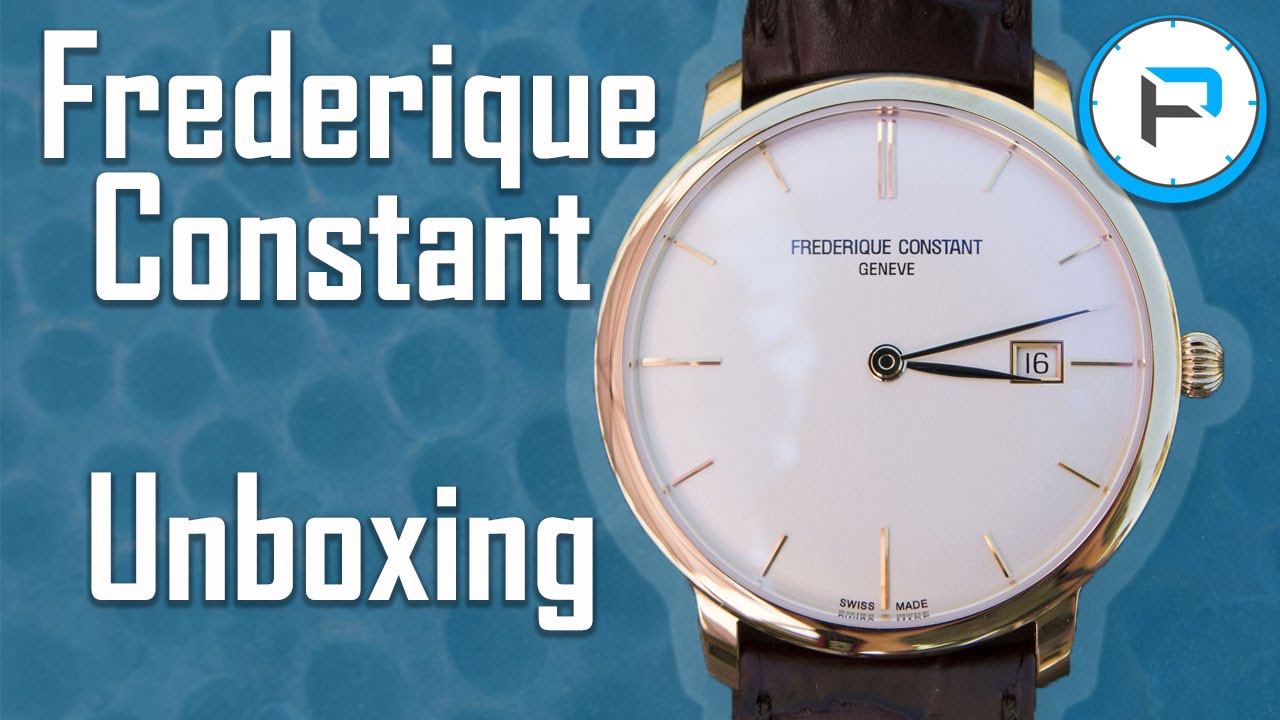 Frederique Constant Slim Line - Unboxing - FC306V4S5