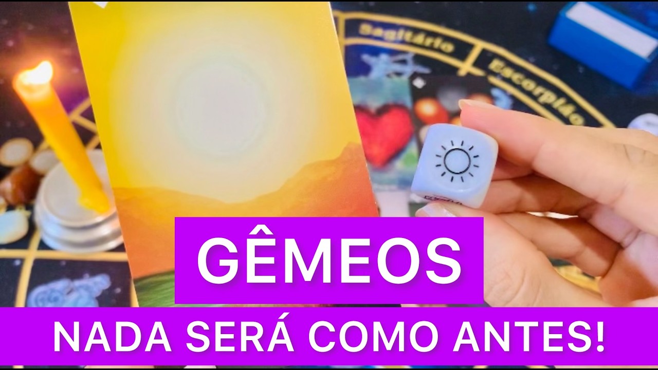GÊMEOS ♊️ ✨O UNIVERSO VAI TE SURPREENDER! UMA GRANDE REVIRAVOLTA ACONTECERÁ NA SUA VIDA...