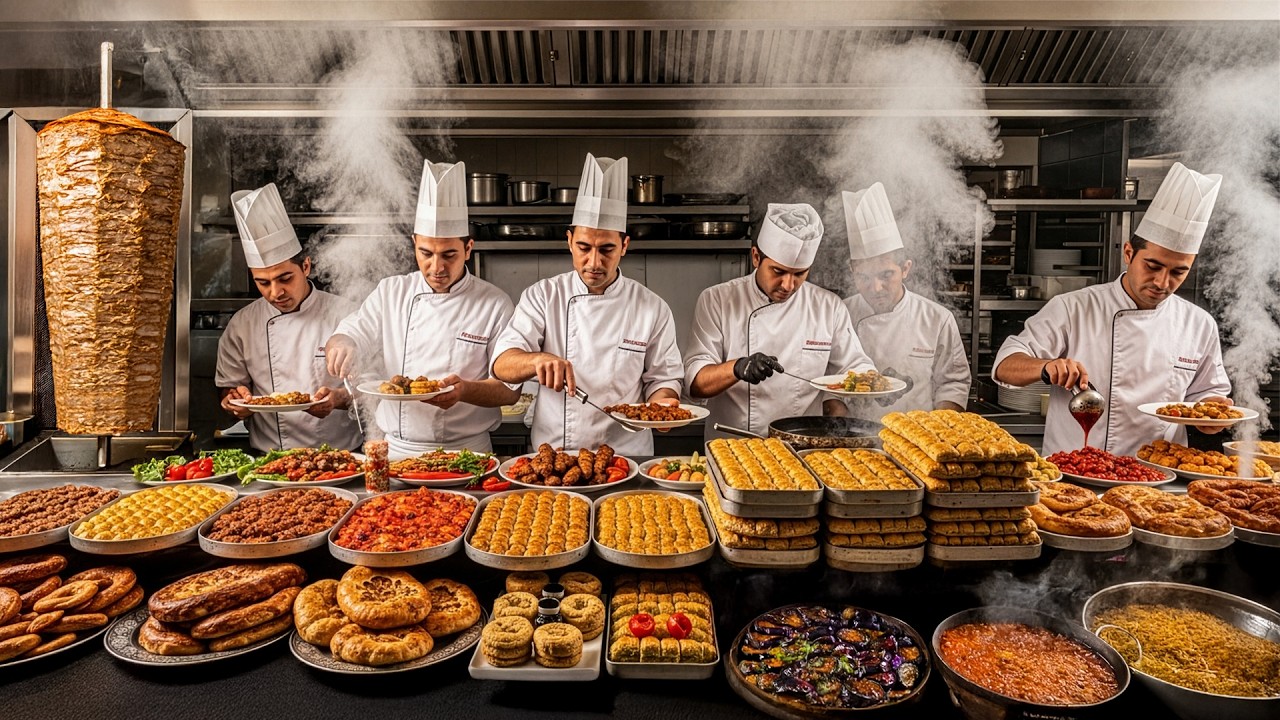 Amazing Food Compilation That Has It All! Ultimate Turkish Cuisine