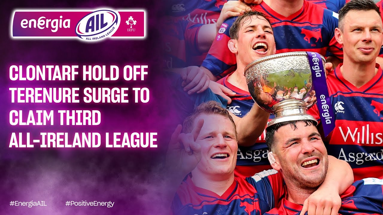 #EnergiaAIL Highlights: 2022 Men's Division 1A Final - Clontarf v Terenure College