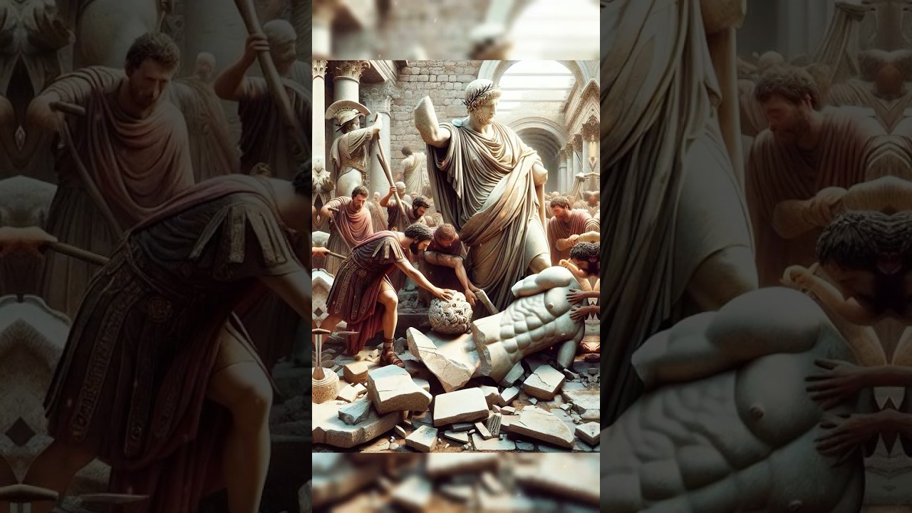 Condemned to Oblivion The History of Damnatio Memoriae in Rome #history #shorts #ancienthistory