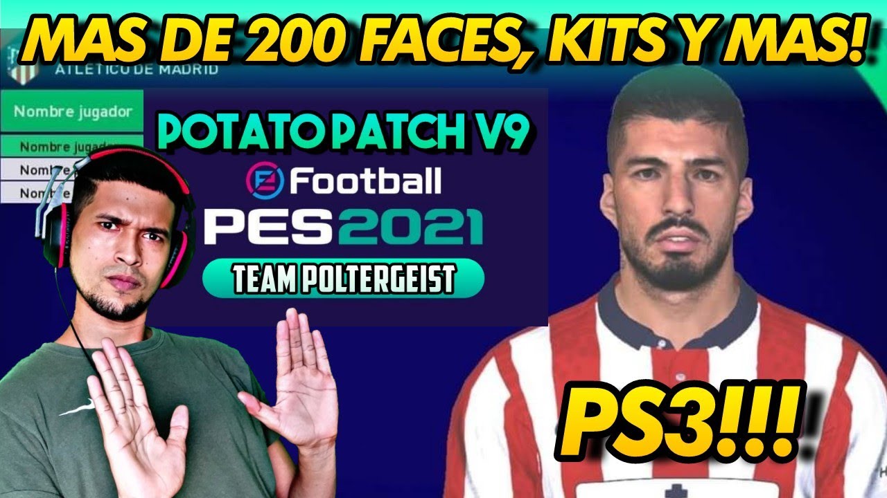 POTATO PATCH v9 | PES 2021 Season UPDATE | PS3 | Sigue AVANZANDO !!!